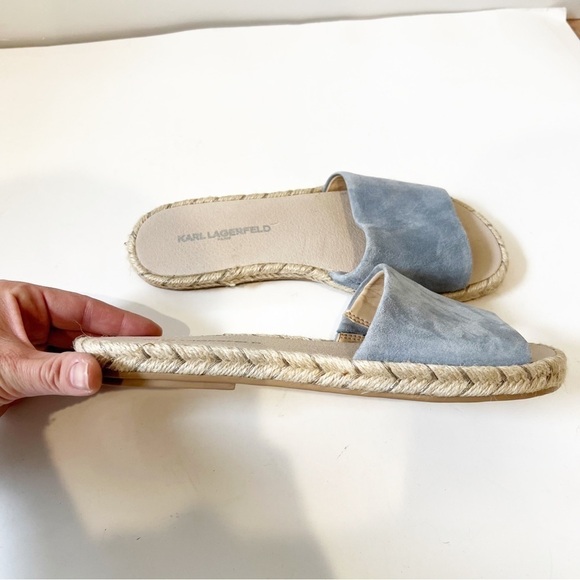 Karl Lagerfeld Paris Niya Espadrille Slide Sandals - Picture 5 of 8